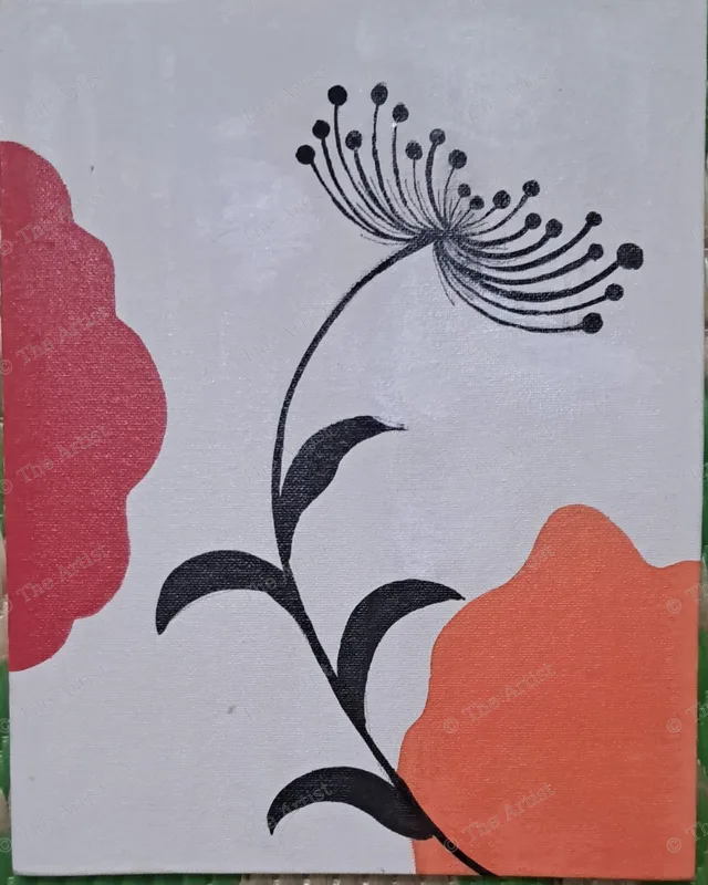 flower the peace of heart
